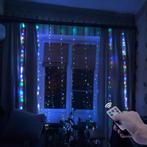 Kerst Gordijn 3 x 1 Meter - USB - Blauw - Voor Buiten, Diversen, Ophalen of Verzenden, Nieuw