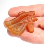 Oud-Egyptisch Kornalijn Oog van Horus Amulet