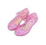 Prinsessen schoenen met klittenband +Kroon-roze,zilver 24/35, Kinderen en Baby's, Carnavalskleding en Verkleedspullen, Nieuw, Meisje
