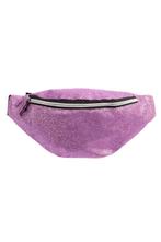 Grote Roze Glitters Heuptas Breed Fanny Pack Zwarte Band Tas, Ophalen of Verzenden, Nieuw, Overige typen