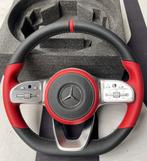 Mercedes AMG line stuur rood/zwart leer, Auto-onderdelen, Besturing, Nieuw, Mercedes-Benz, Ophalen