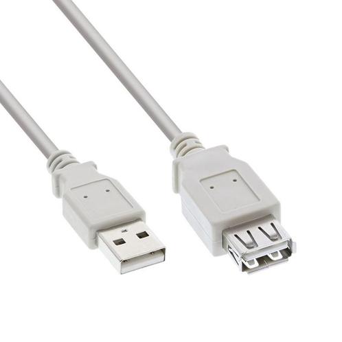 USB verlengkabel male-female 2 meter, Hobby en Vrije tijd, Elektronica-componenten, Verzenden