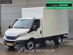 Iveco Daily 35C16 Laadklep Dubbellucht 160PK Bakwagen Airco, Stof, Gebruikt, Euro 6, Iveco
