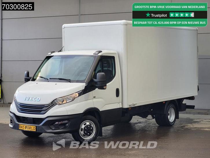 Iveco Daily 35C16 Laadklep Dubbellucht 160PK Bakwagen Airco, Auto's, Bestelauto's, Lease, Handgeschakeld, Financial lease, Wit