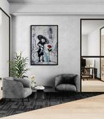 Asko - Never Give Up - XXL Canvas - Graffiti Stencil Art