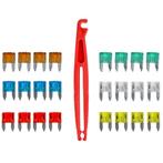 Benson Set mini steekzekeringen met trekker - 25 delig -..., Ophalen of Verzenden, Nieuw