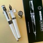Delta - Momo design Tork white-gun metal set fountain pen, Nieuw