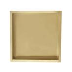 Inbouwnis Sanilux Napo Wand 30x30x7 cm Geborsteld Goud, Ophalen of Verzenden, Nieuw, Bad