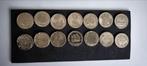 Bulgarije. Lot of 14 coins: 1 & 2 Leva, various