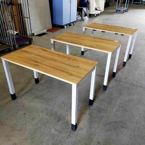 Set van 3 stuks Steelcase tafels met NIEUWE bladen - 120x60, Huis en Inrichting, Tafelonderdelen, Ophalen of Verzenden