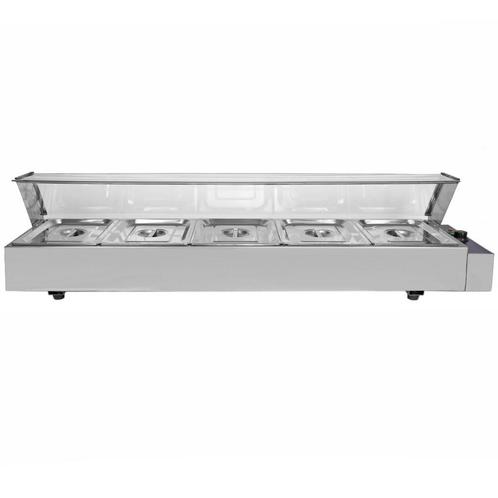 KuKoo 5 Pan Natte Bain Marie, Voedselwarmer,, Zakelijke goederen, Horeca | Keukenapparatuur, Verzenden