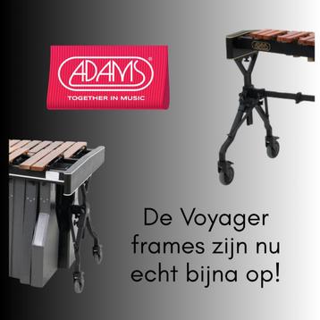 Adams - xylofoon en marimba met Voyager frame - Op is op! beschikbaar voor biedingen