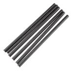 Composteerbare papieren rietjes 140mm zwart | Individueel..., Verzenden, Nieuw in verpakking