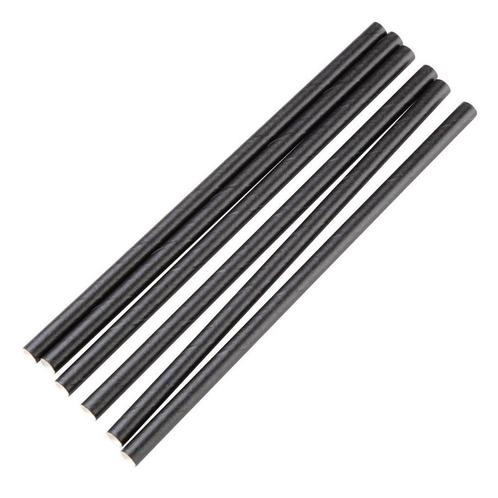 Composteerbare papieren rietjes 140mm zwart | Individueel..., Zakelijke goederen, Horeca | Keukenapparatuur, Verzenden