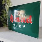 Brand Bier, Emaille Reclamebord, 1980 - Reclamebord -