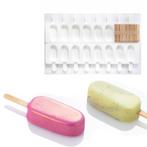 Martellato Siliconen IJsjesmal Mini (16x) +50stk., Verzenden, Nieuw