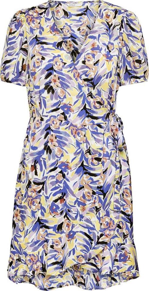 ONLY Maat M NLALBERTA S/S WRAP DRESS WVN Dames Jurk, Kleding | Dames, Merkkleding | Jurken, Verzenden