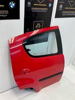 Citroën C1 portier 4-deurs rechts achter bj.2008 kleur rood, Gebruikt, Rechts, Citroën, Deur
