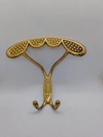 Hoedenstandaard (4) - Gegoten messing - 4 kapstokken messing, Antiek en Kunst