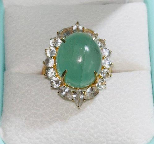 Zonder Minimumprijs - Ring - 14 karaat Geel goud - 20.14ct., Sieraden, Tassen en Uiterlijk, Ringen