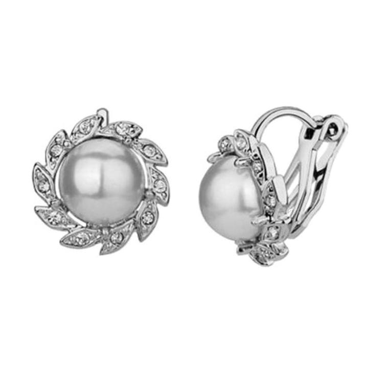 Fako Bijoux - Clip Oorbellen - Parel Mini - Zilverkleurig, Sieraden, Tassen en Uiterlijk, Oorbellen, Verzenden