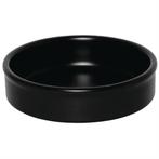 stapelbaar schaaltje | Steengoed | Mat zwart | 10,2Øx2cm..., Verzenden