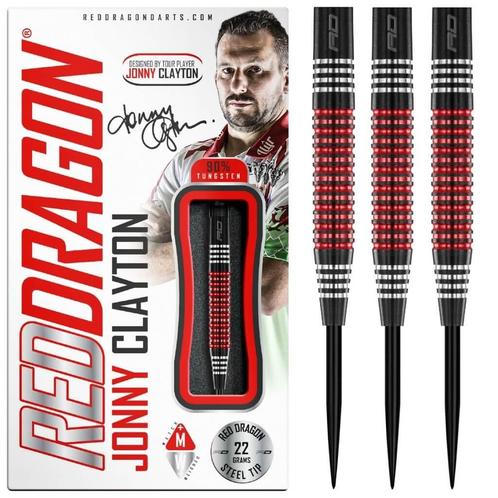 Red Dragon Jonny Clayton S.E. 90% Dartpijlen 22-24 Gram, Sport en Fitness, Darts, Nieuw, Verzenden