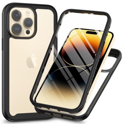 iPhone 14 Pro Max 360° Full Protect Hoesje met Screenprotect, Telecommunicatie, Mobiele telefoons | Hoesjes en Frontjes | Apple iPhone