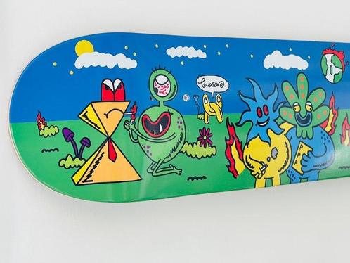 TOMASON (XX-XXI) - Skateboard · No Reserve, Antiek en Kunst, Kunst | Schilderijen | Modern