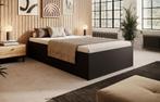 Meubella | eenpersoonsbed bed 120x200 zwart 1persoonsbed, Nieuw, Modern, Eenpersoons, Verzenden
