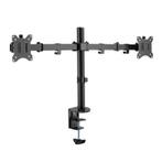 Desk Mount Dual LogiLink 17-32 (Standaards, Monitors), Computers en Software, Monitoren, Ophalen of Verzenden, Nieuw