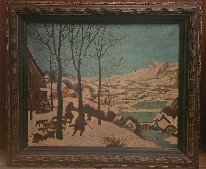 Escuela Holandesa (XIX-XX), tras Pieter Brueghel el Viejo,, Antiek en Kunst, Kunst | Schilderijen | Klassiek