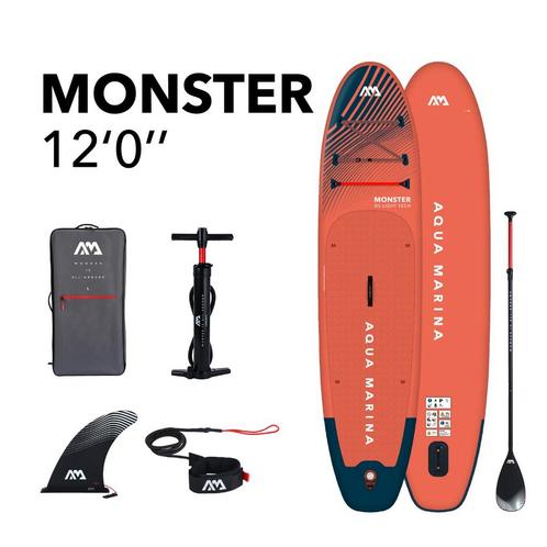 Aqua Marina Monster opblaasbaar supboard set, Watersport en Boten, Overige Watersport en Boten, Nieuw, Verzenden