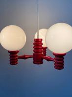 Massive - Plafondlamp - Glas, Hout, Metaal, Antiek en Kunst, Antiek | Lampen