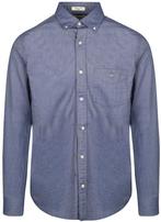 Gant Shirt Oxford Blauw maat M Heren, Kleding | Heren, Verzenden, Nieuw, Blauw, GANT