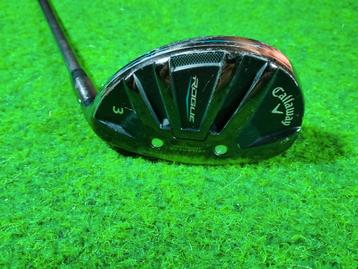 Callaway Rogue hybrid 3 regular flex golfclub (Hybrids) beschikbaar voor biedingen