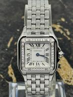 Cartier Panthère Small - Steel - Diamonds - W4PN0016, Sieraden, Tassen en Uiterlijk, Horloges | Dames, Nieuw, Polshorloge