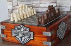 HARLEY DAVIDSON - Schaakspel - MOTOCHESS - Hout