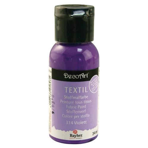 Textielverf Stoffenverf, flacon à 34 ml, Violet Textielverf, Hobby en Vrije tijd, Knutselen, Nieuw, Ophalen of Verzenden