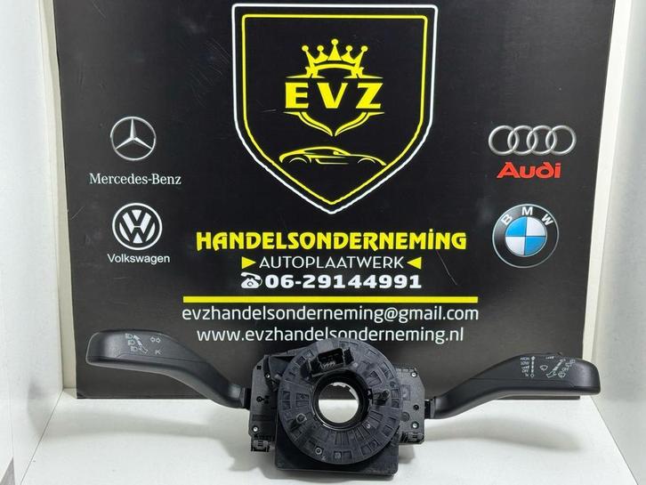 VW Polo V 6R stuurkolom schakelaar klokveer airbag bj.2011, Auto-onderdelen, Dashboard en Schakelaars, Gebruikt, Volkswagen