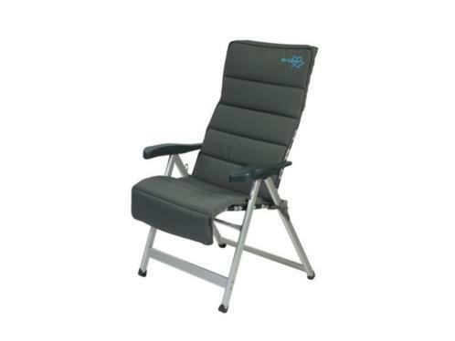 Bo Camp stoelkussen luxe grijs, Caravans en Kamperen, Kampeeraccessoires, Nieuw