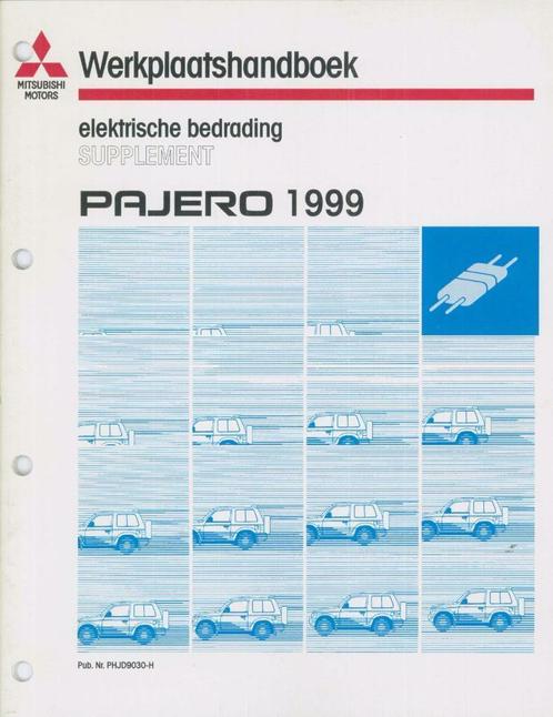 1999 Mitsubishi Pajero Elektrische Bedrading Handboek, Auto diversen, Handleidingen en Instructieboekjes, Verzenden