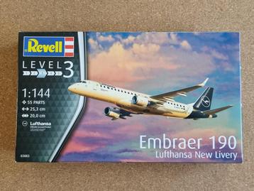 Revell 03883 Embraer 190 Lufthansa New Livery 1:144 beschikbaar voor biedingen