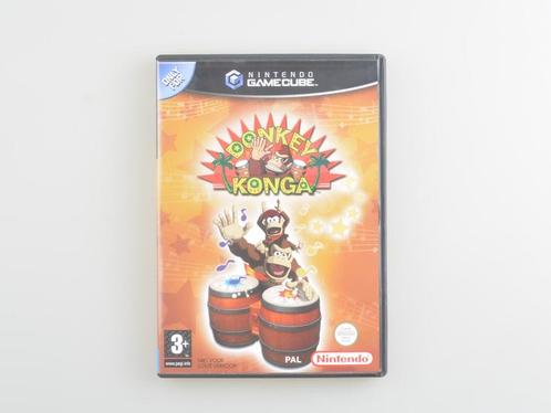 Donkey Konga [Gamecube], Spelcomputers en Games, Games | Nintendo GameCube, Zo goed als nieuw, Ophalen of Verzenden