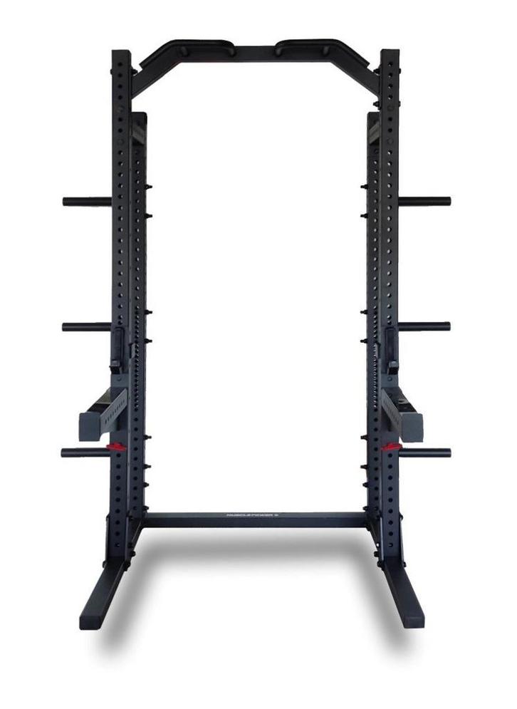 Muscle Power Basic Squat Rack - Zwart, Sport en Fitness, Fitnessapparatuur, Verzenden