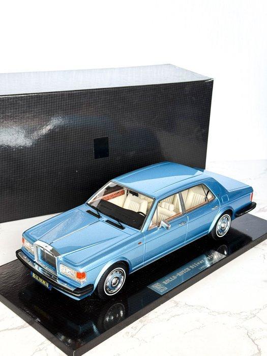 1:18 - Modelauto - MODELCARSWHOLESALE - ROLLS ROYCE - SILVER, Hobby en Vrije tijd, Modelauto's | 1:5 tot 1:12