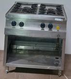 Occasion MKN 4-pits Gas kooktafel - staand model, Ophalen, Gebruikt