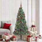 vidaXL Kunst kerstboom met verlichting en ballenset Groen, Diversen, Kerst, Verzenden, Nieuw