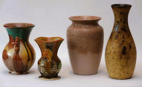 West Germany - BAY en Scheurich - Vaas (4) - 70-25, 205-17,, Antiek en Kunst, Antiek | Glas en Kristal