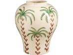 Mica Decorations Paradiso Vaas - H32 x Ø26 cm - Keramiek -, Huis en Inrichting, Woonaccessoires | Overige, Verzenden, Nieuw